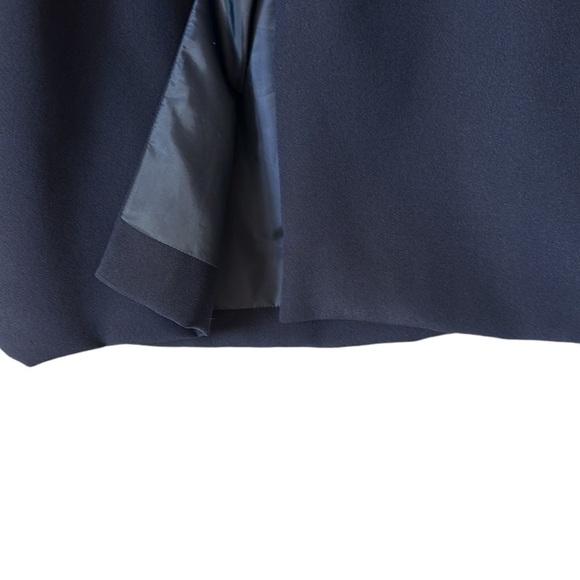 Emma Navy Blue Sleeveless Sheath Dress - Size 12 - Picture 4 of 10